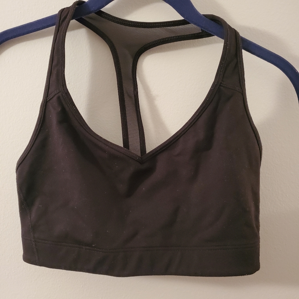 Victoria's Secret Black Player Sports Bra